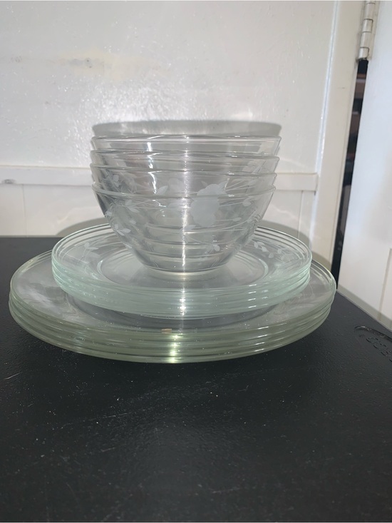Other - Princess House glass plates